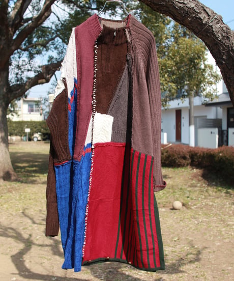 "かわいくておもしろくてしかもあざやか" A cute, interesting and bright dress, Rebuild by vintages