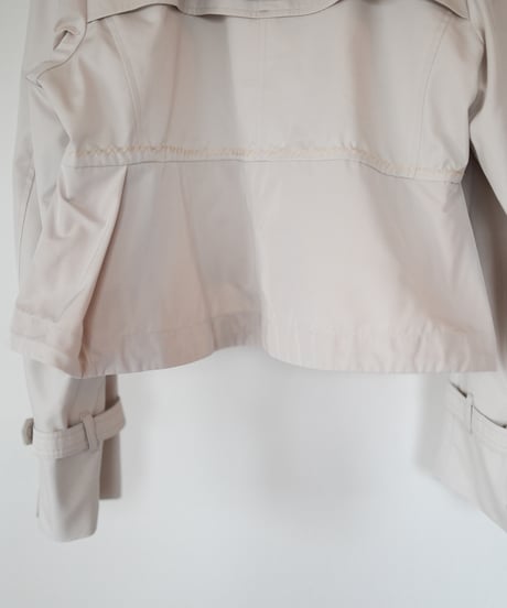 "ゆめみるショートトレンチコート" dreamy short trench coat, Rebuild by vintages
