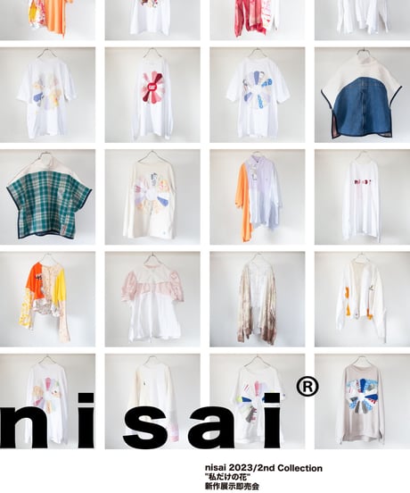 nisai 新作展「私だけの花」詳細と予約【6月21日→6月25日】