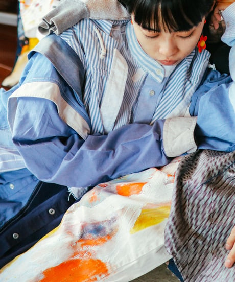 "天使のフリをする" Shirt Coat pretending to be an angel
