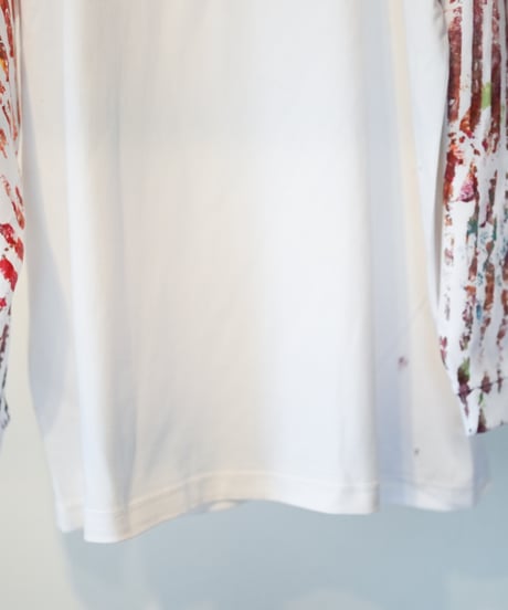 "色彩手刷りと刻まれた名のロンT 2024年版 第五色" T-shirt with hand-printed colors and engraved name