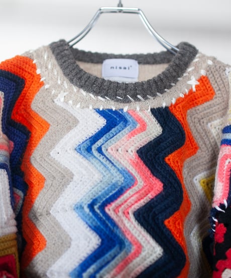 "愛おしい不自由" lovely inconvenience knit, Rebuild by vintages