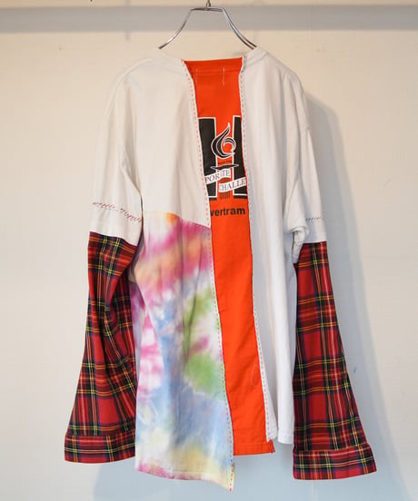 "私だけの色彩" My own colors long sleeve t-shirt, Rebuild by vintages