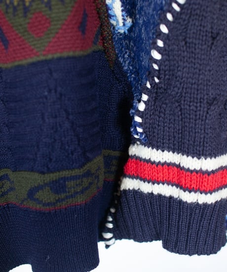 "惑星" planet knit, Rebuild by vintages