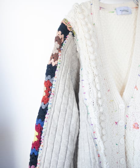 "宝石のカーディガン" jewelry cardigan, Rebuild by vintages
