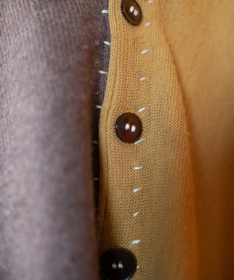"落葉のカーディガン" fallen leaves cardigan, Rebuild by vintages