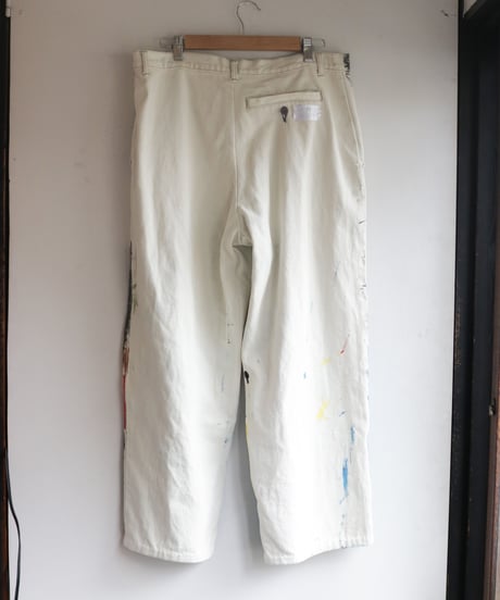 "ふたつのi" Drawing for Two i, Based on Vintage bleach denim
