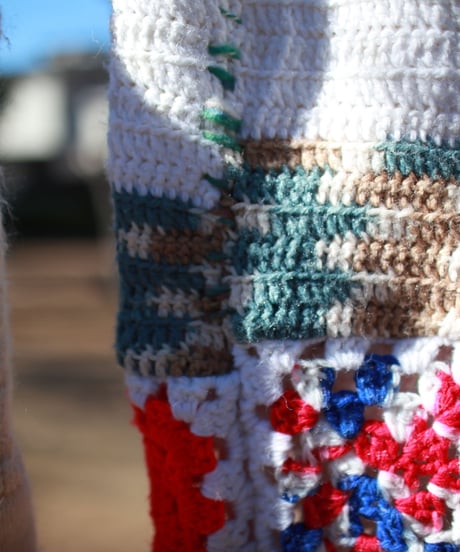 "夢に抱かれる彼女のマフラー" Her muffler embraced by color, Rebuild by vintages