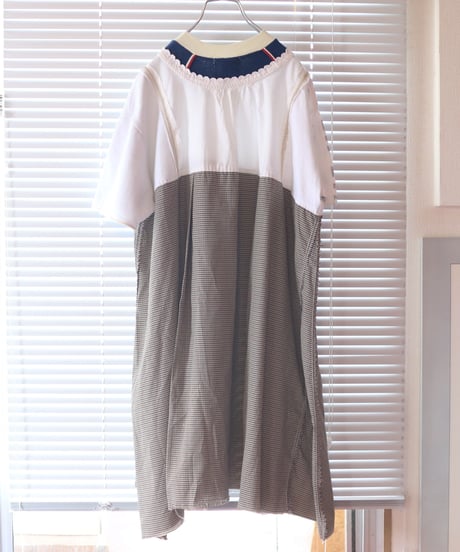 "雨が上がったらお出かけしましょう" Let's go out when it rains Dress, rebuild by vintages