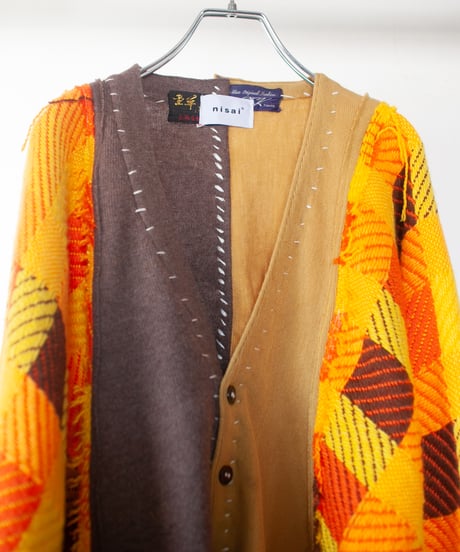 "落葉のカーディガン" fallen leaves cardigan, Rebuild by vintages