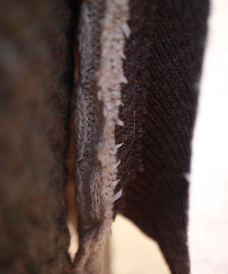 "道中を楽しめばいい" enjoy the road knit, Rebuild by vintages
