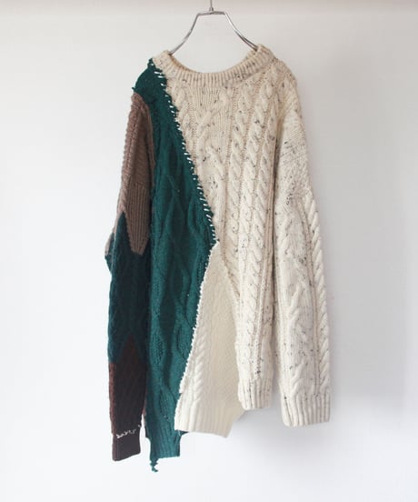"一息ついて" take a breather knit, Rebuild by vintages