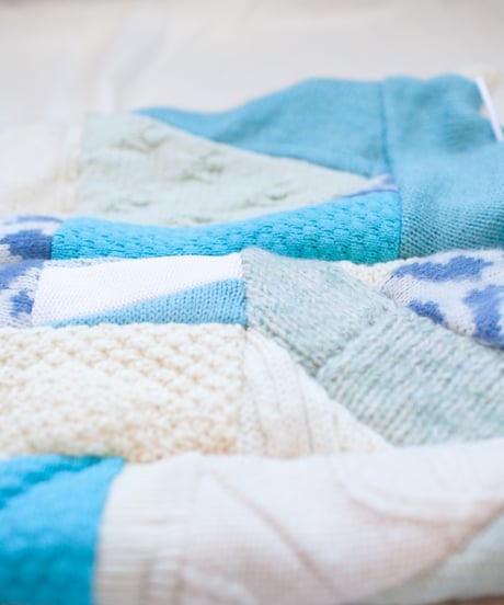 "つぎはぎのアームニット／レッグウォーマー 第四十三色" Arm Knit/Leg Warmers, Rebuild by vintagess
