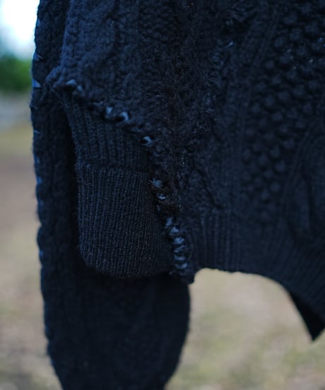 【京都紋付×nisai】"第二の黒" Black 2, Rebuild by vintages