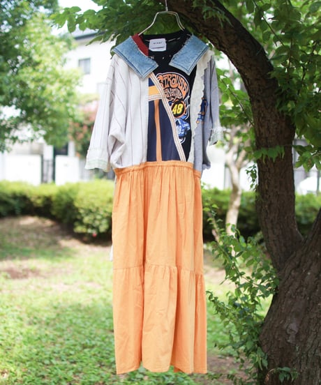 "ピクニックに出かけましょう" One piece for going on a picnic, Rebuild by vintages