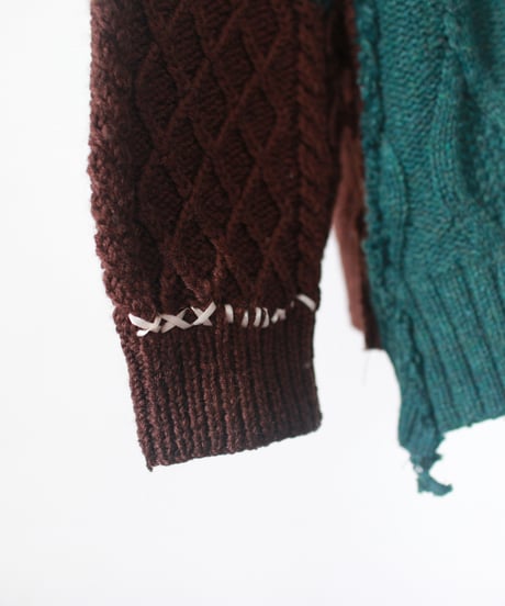 "一息ついて" take a breather knit, Rebuild by vintages
