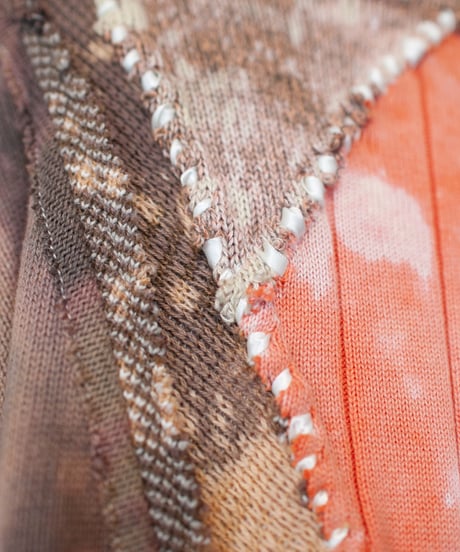 "夢の中の花" flowers in dreams knit, Rebuild by vintages