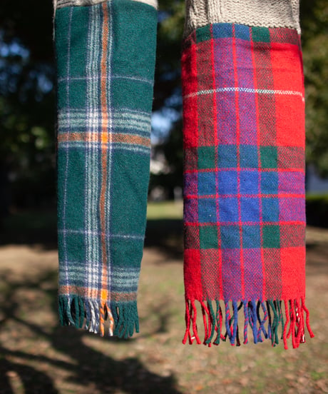 "パリで見た洋服" Vintage knit Rebuild Muffler by Le Marais