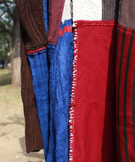 "かわいくておもしろくてしかもあざやか" A cute, interesting and bright dress, Rebuild by vintages