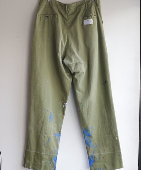 "ふたつの十字" Drawing for Hopes and Lore, Based on vintage military pants