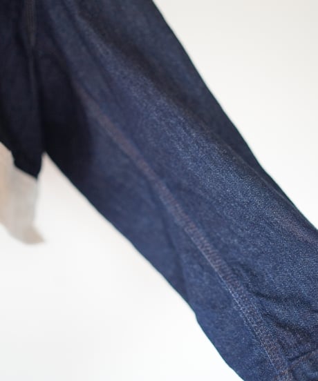 "ブルーグランジフーディーショートジャケット" Blue grunge hoodie short jacekt, Rebuild by vintages