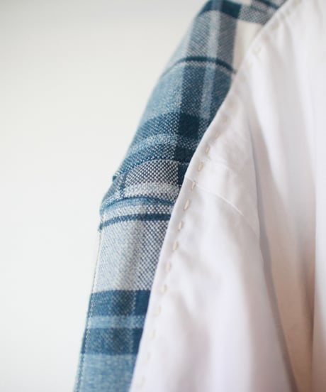 "月食" Lunar eclipse long shirt, Rebuild by vintages