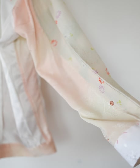 《nisai × soma komatsuno》"遥か彼方の花" Patchwork mods coat, Rebuild by KIMONO