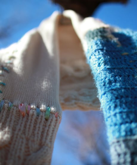"夢に抱かれる彼女のマフラー" Her muffler embraced by color, Rebuild by vintages