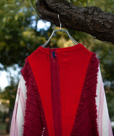 "乙女の日常" life of a girl long-knit, Rebuild by vintages