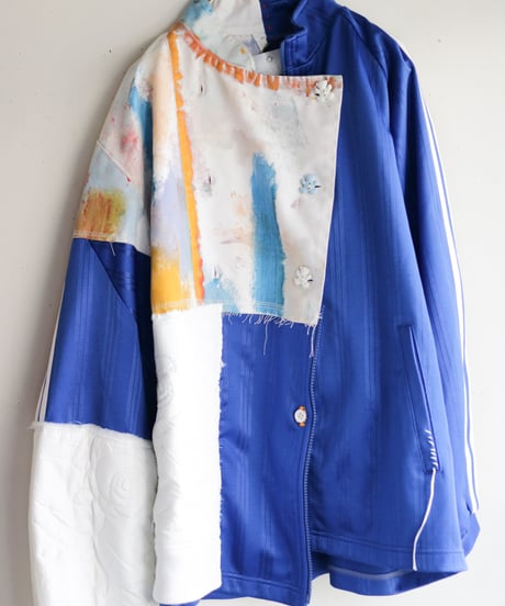 "純真異装交遊" pure and playful jersey, reconstructed from mix vintages