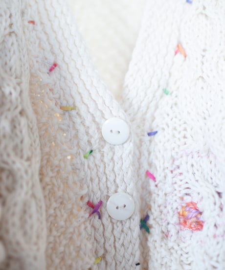 "宝石のカーディガン" jewelry cardigan, Rebuild by vintages