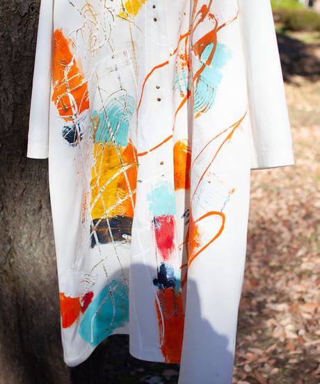 《0＜nisai+α≦Y》 metal hook paint coat / Dreamy white