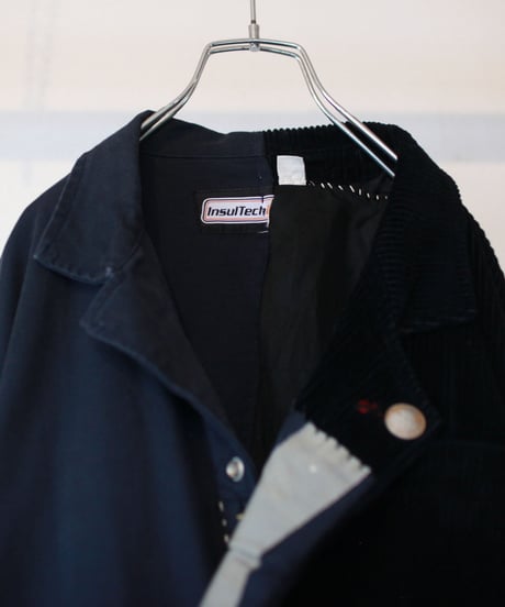 "抱きしめるおおきな黒" Embracing black Coat, Rebuild by vintages
