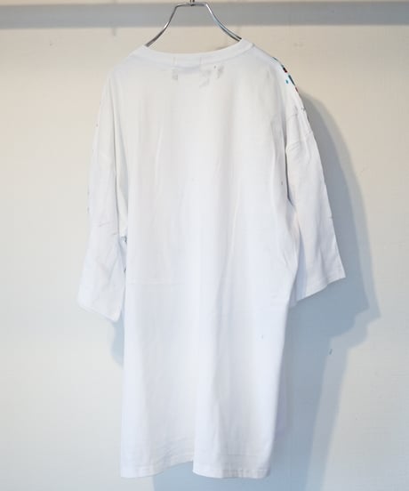 "色彩手刷りのTシャツ 2024年版 第八色" T-shirt with hand-printed colors