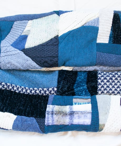 "つぎはぎのアームニット／レッグウォーマー 第四十一色" Arm Knit/Leg Warmers, Rebuild by vintagess