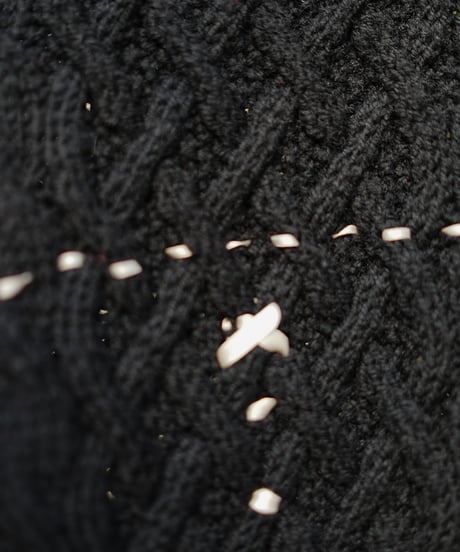 【京都紋付×nisai】"光差す黒" Black with light, Rebuild by vintages