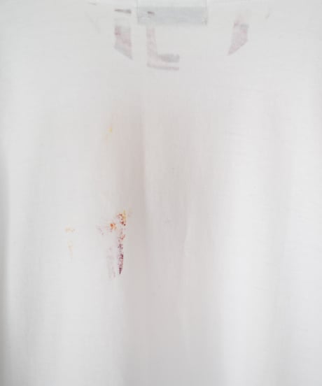 "色彩手刷りのTシャツ 2024年版 第三色" T-shirt with hand-printed colors