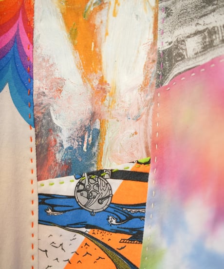 "私だけの色彩" My own colors long sleeve t-shirt, Rebuild by vintages