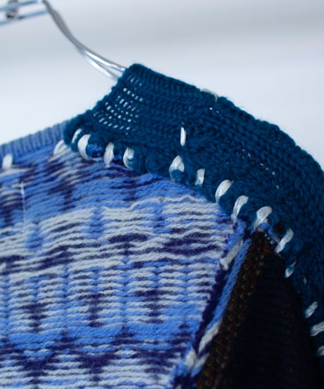 "惑星" planet knit, Rebuild by vintages