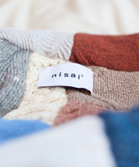 "つぎはぎのアームニット／レッグウォーマー 第三十色" Arm Knit/Leg Warmers, Rebuild by vintages