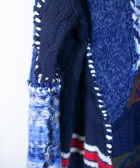 "惑星" planet knit, Rebuild by vintages