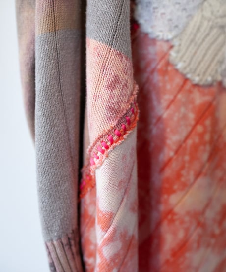 "昇花" sublimation knit, Rebuild by vintages