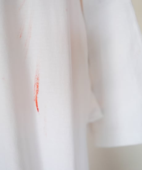 "色彩手刷りのTシャツ 2024年版 第四色" T-shirt with hand-printed colors