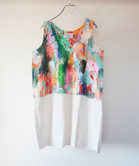 "色を再構築する" reconstruct the colors, Hand-painted based on French One-piece
