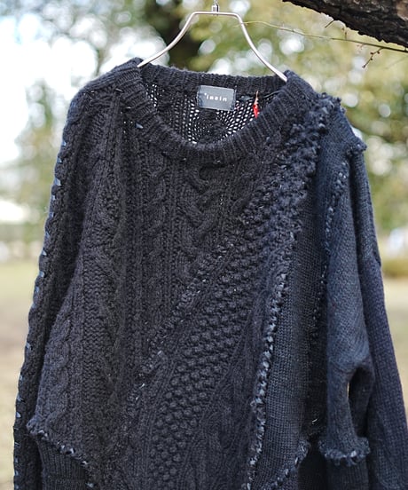 【京都紋付×nisai】"第二の黒" Black 2, Rebuild by vintages