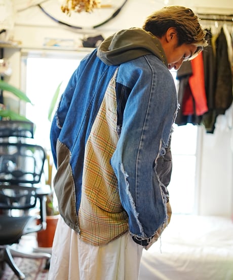 "春は背中から訪れる" Spring has come from back, Rebuld by vintages