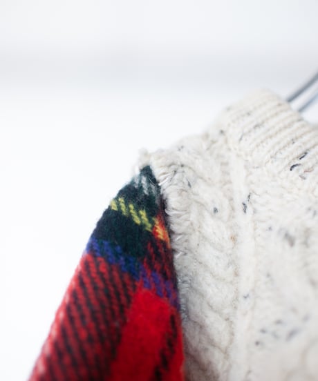 "彼と彼女" he and she knit, Rebuild by vintages