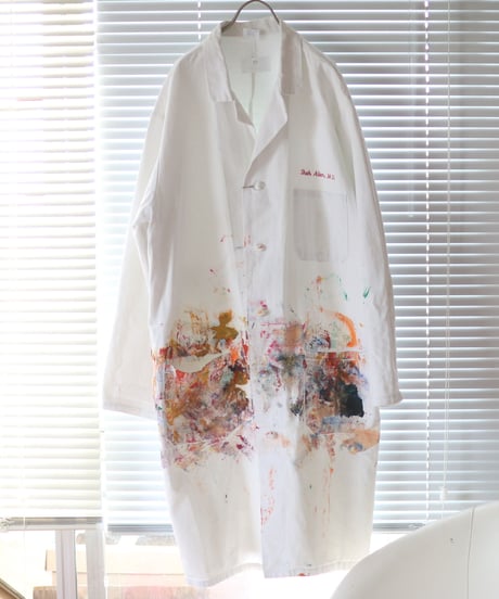 "デザイナーと画家のアトリエコート"  Designer and painter's Atelier coat, based by vintage