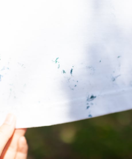 "青の色彩記録 第九色" Blue color record T-shirt