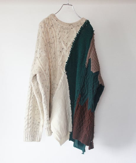 "一息ついて" take a breather knit, Rebuild by vintages
